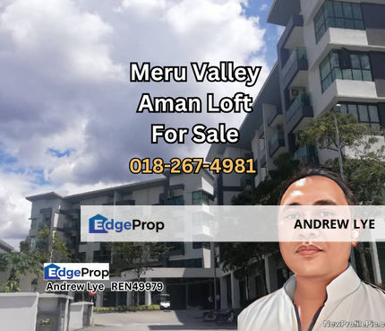 Meru Valley Aman Loft Condo For Sale , Perak, Ipoh