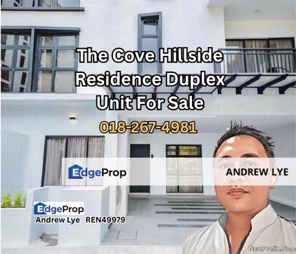 The Cove Hillside Residence Duplex Unit for Sale , Perak, Kinta