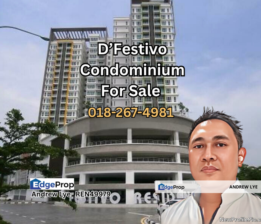 D'festivo Residence Condo For Sale , Perak, Ipoh