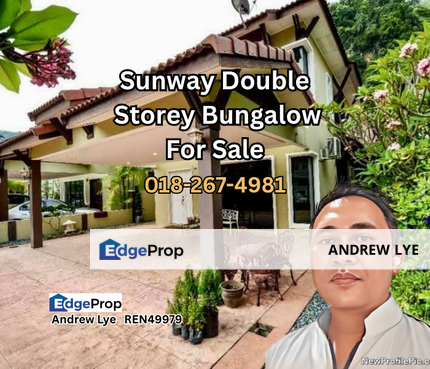 Sunway Double Storey Bungalow Cluster For Sale , Perak, Kinta