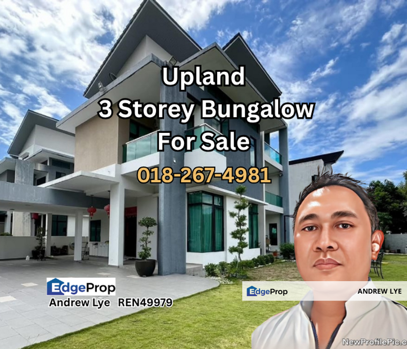 Uplands 3 Storey Bungalow For sale , Perak, Ipoh