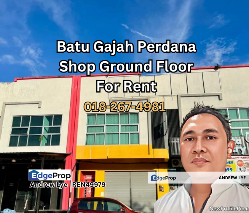 Batu Gajah Perdana Shop Ground Floor For Rent , Perak, Pusing