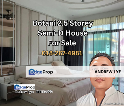 Botani 2.5 Storey Semi Detached House For Sale , Perak, Ipoh