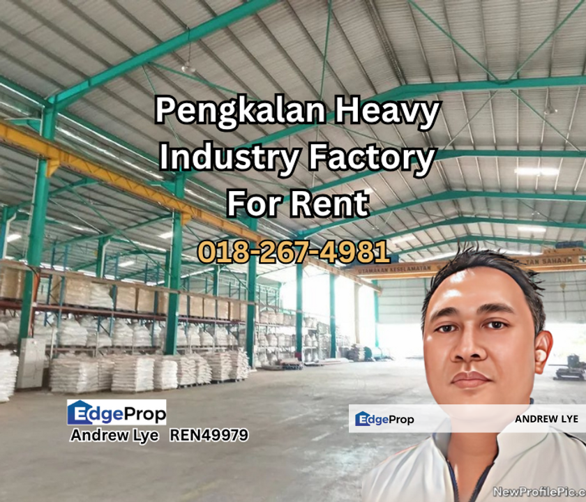 Pengkalan Heavy Industry Factory For Rent, Perak, Ipoh