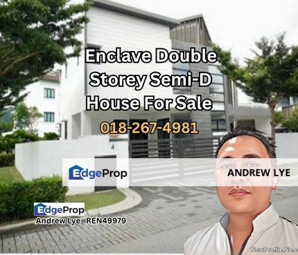 Enclave Tiger Land Double Storey Semi Detached House For Sale , Perak, Ipoh