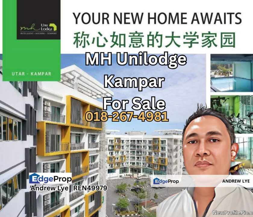 MH Unilodge Kampar For Sale , Perak, Kampar