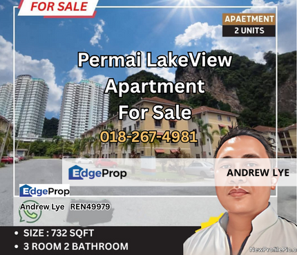 Permai Lake View Apartment For Sale , Perak, Ipoh