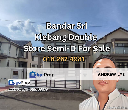 Bandar Baru Sri Klebang The Grand Retreat (Ixora) Double Storey Semi Detached for Sale, Perak, Kinta