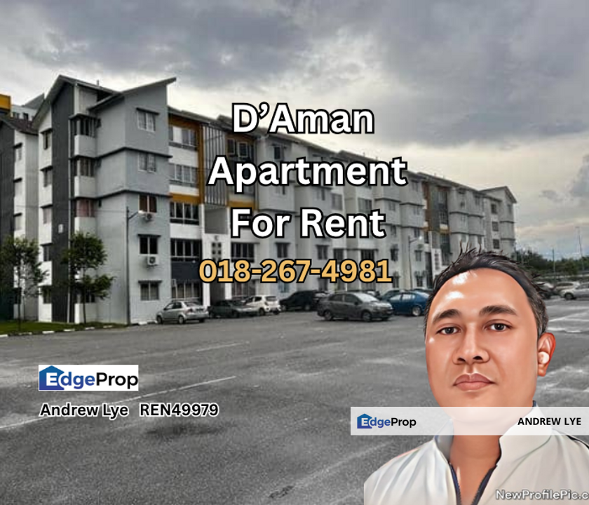 D'Aman Residence Meru For Rent , Perak, Ipoh