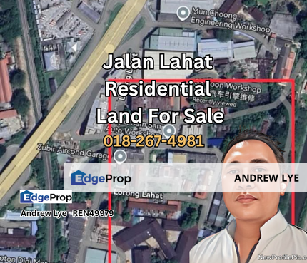Jalan Lahat Residential Land For Sale , Perak, Kinta