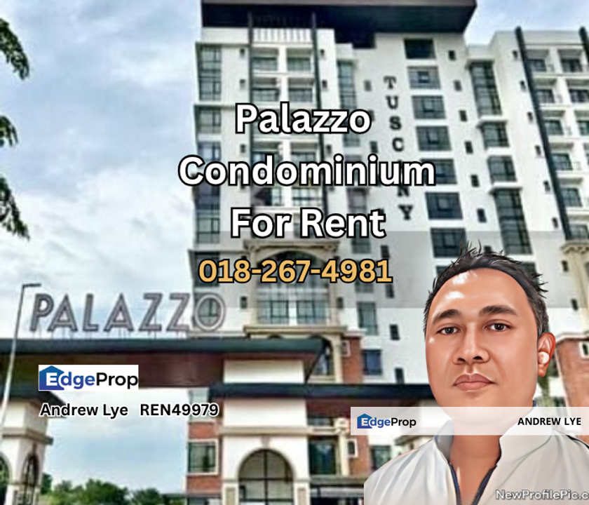 Palazzo Condominium Fully Furnished For Rent, Perak, Ipoh