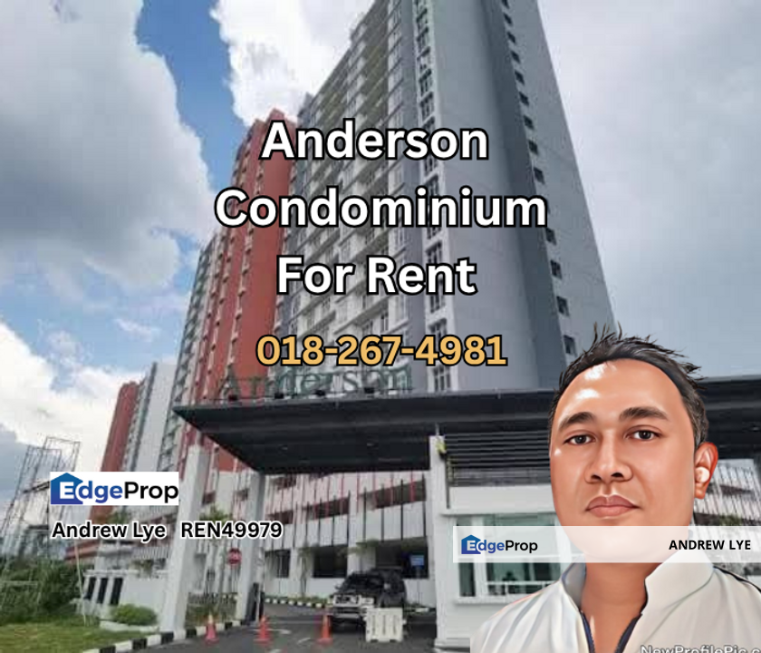 The Anderson Condominium For Rent , Perak, Ipoh