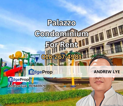 Palazzo Condominium Ipoh Garden East (Unfurnish) For Rent, Perak, Ipoh