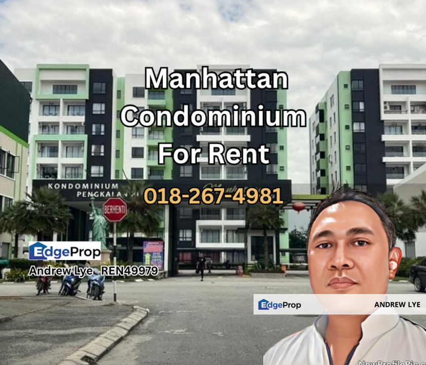 Manhattan Condominium For Rent , Perak, Ipoh