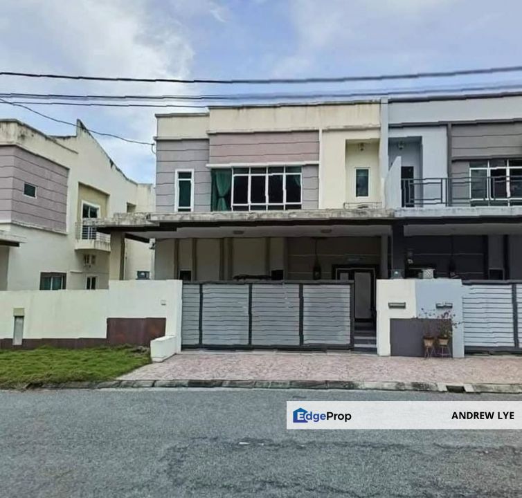 Tasek Square Double Storey Semi Detached House For Rent , Perak, Ipoh