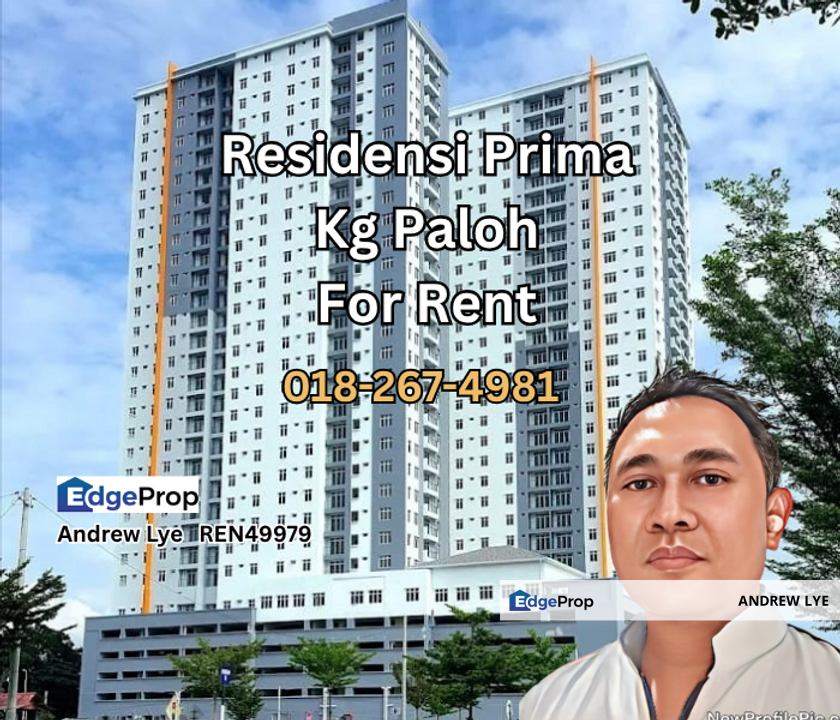 Residensi Prima Kampung Paloh For Rent, Perak, Kinta
