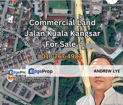 Commercial Land Jalan Anthony, Jalan Kuala Kangsar For Sale , Perak, Ipoh