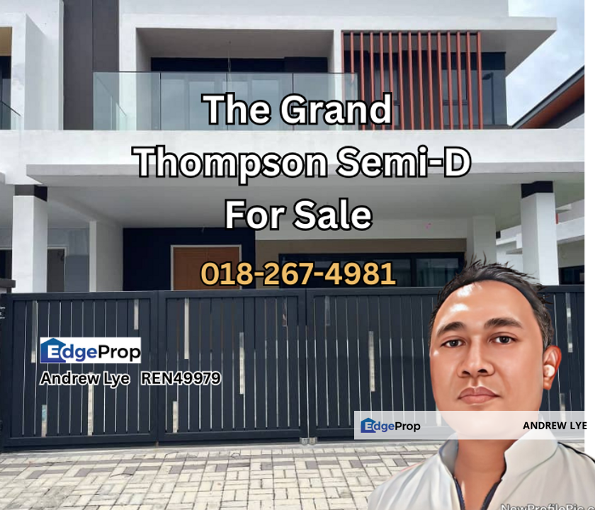The Grand Thompson Residence Double Storey Semi Detached For Sale , Perak, Ipoh