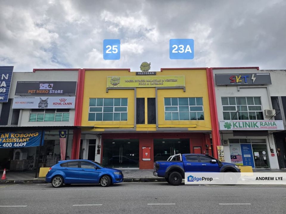 Double Storey 2 Adjoining Shoplots Batu Gajah Perdana For Rent , Perak, Pusing