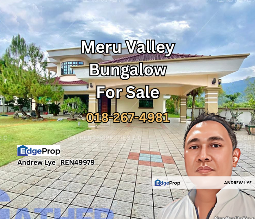 Meru Valley Luxury Bungalow for Sale , Perak, Ipoh
