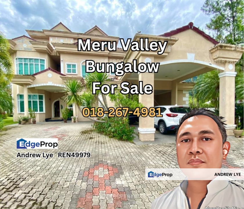 Meru Valley Luxury Bungalow for Sale , Perak, Ipoh