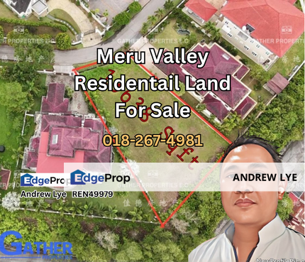 Meru Valley Residential Land For Sale , Perak, Ipoh