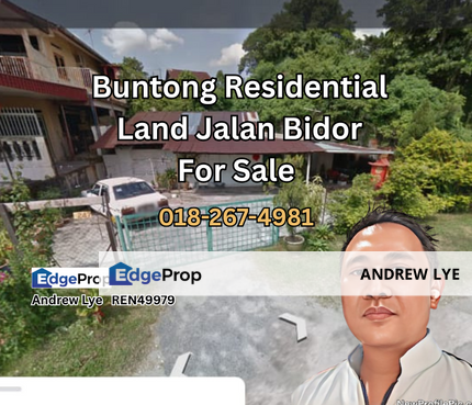 Buntong Residential Land Jalan Bidor For Sale , Perak, Ipoh