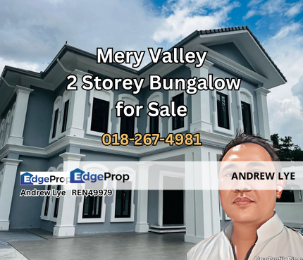 Meru Valley Double Storey Bungalow For Sale , Perak, Ipoh