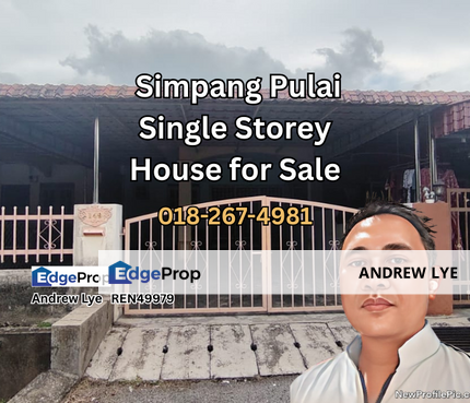 Simpang Pulai Taman Seri Raia Single Storey House for Sale , Perak, Kinta