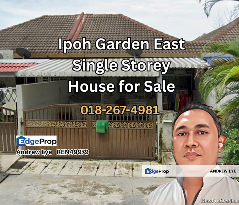 Ipoh Garden East Single Storey House for Sale, Perak, Ipoh