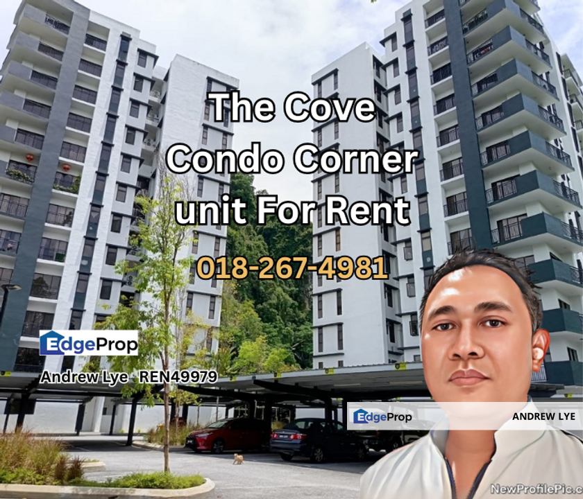 The Cove Hillside Residence Corner Unit for Rent , Perak, Kinta
