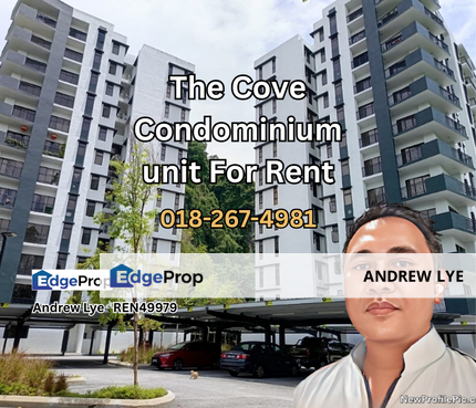 The Cove Hillside Residence Condominium For Rent , Perak, Kinta