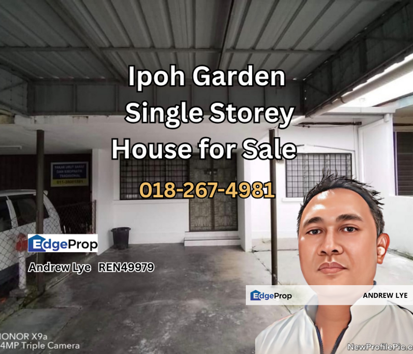 Ipoh Garden Single Storey House for Sale , Perak, Ipoh