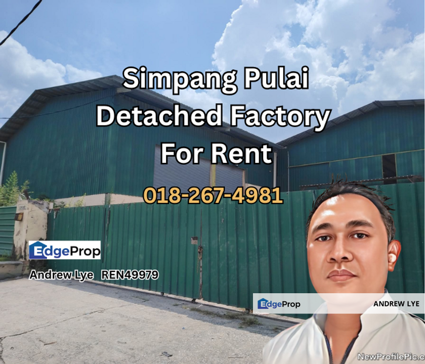 Simpang Pulai Detached Factory For Rent (Prime Location), Perak, Ipoh