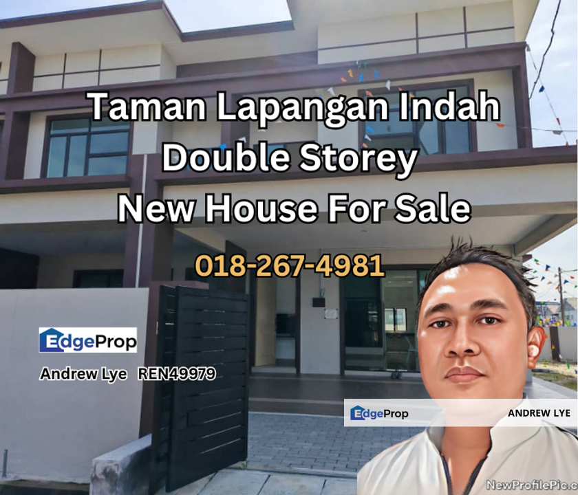 Taman Lapangan Indan @ Botani Double Storey New House For Sale , Perak, Ipoh