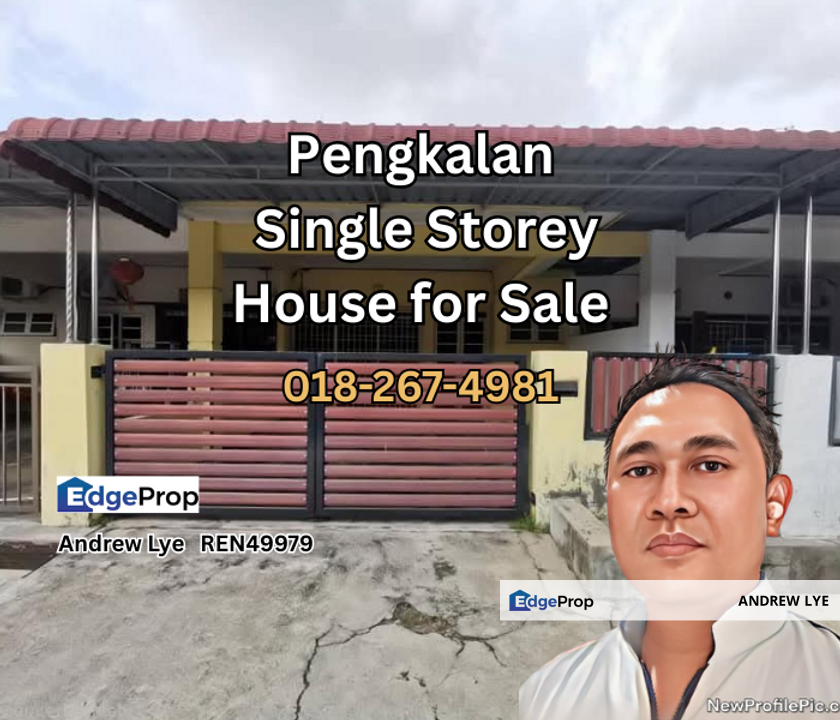 Pengkalan Single Storey House For Sale , Perak, Ipoh