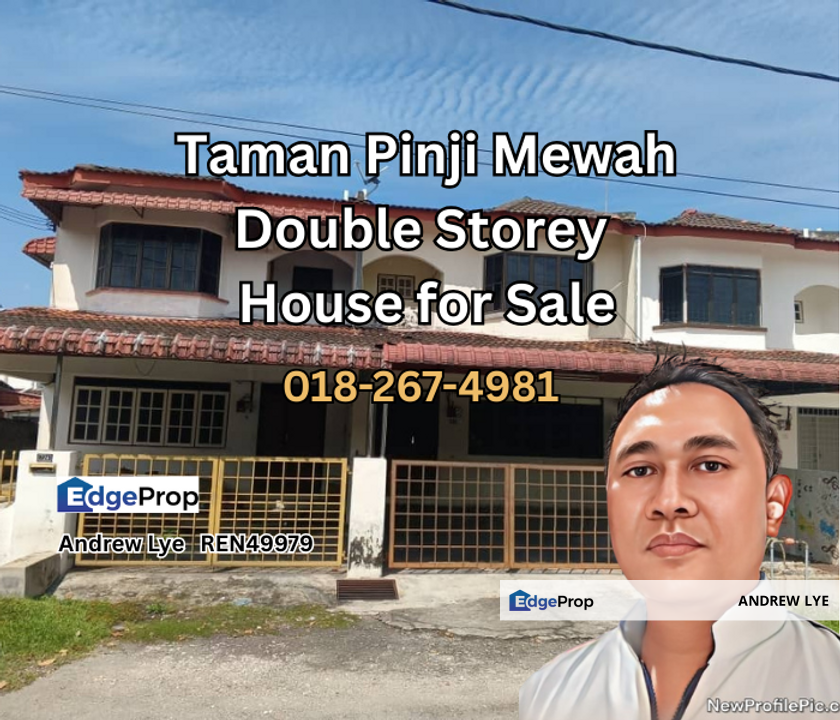 Taman Pinji Mewah Double Storey House for Sale, Perak, Lahat