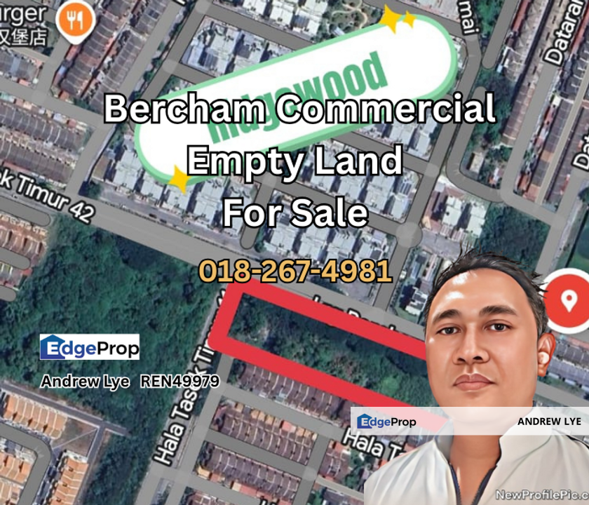 Bercham Commercial Emply Land 22 lots for Sale , Perak, Ipoh