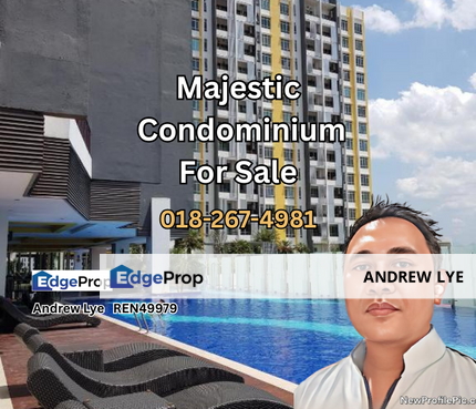 The Majestic Condo Block A New Units For Sale , Perak, Ipoh