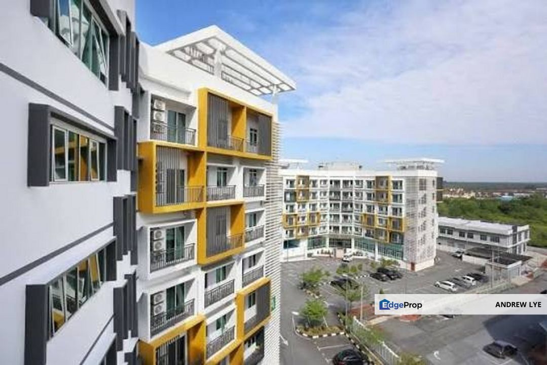 Kampar MH Unilodge Apartment For Sale (Studio + 2 Rooms Unit), Perak, Kampar