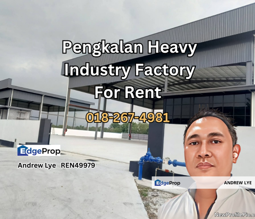 Pengkalan Heavy Industry Bungalow Factory for Rent , Perak, Ipoh