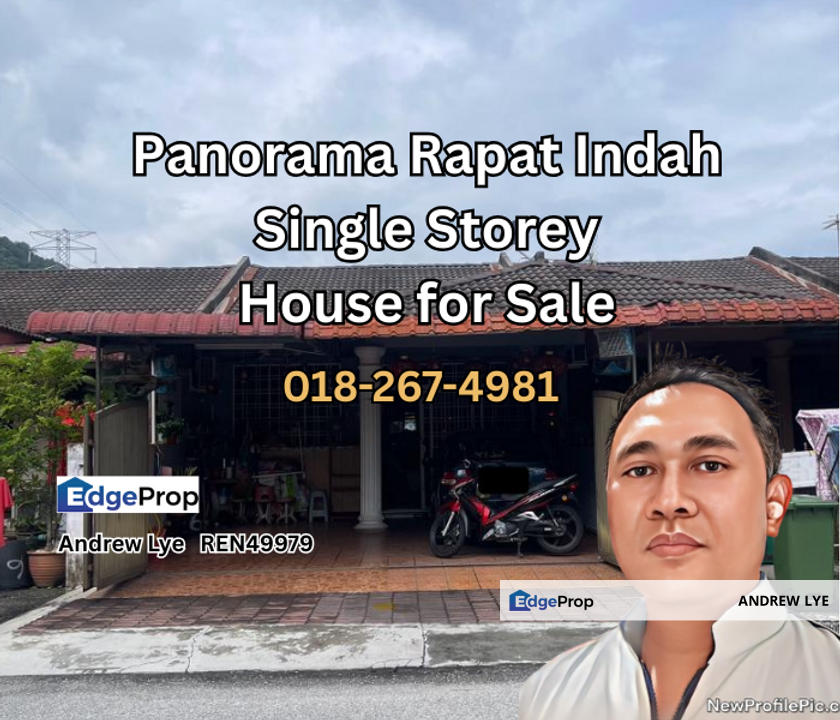 Taman Panorama Rapat Indah Single Storey House for Sale , Perak, Ipoh