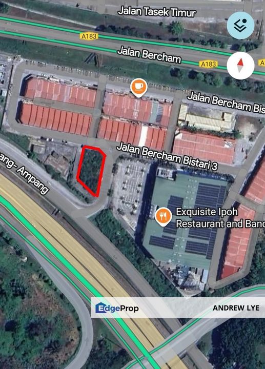 Bercham Commercial Land For Sale , Perak, Ipoh