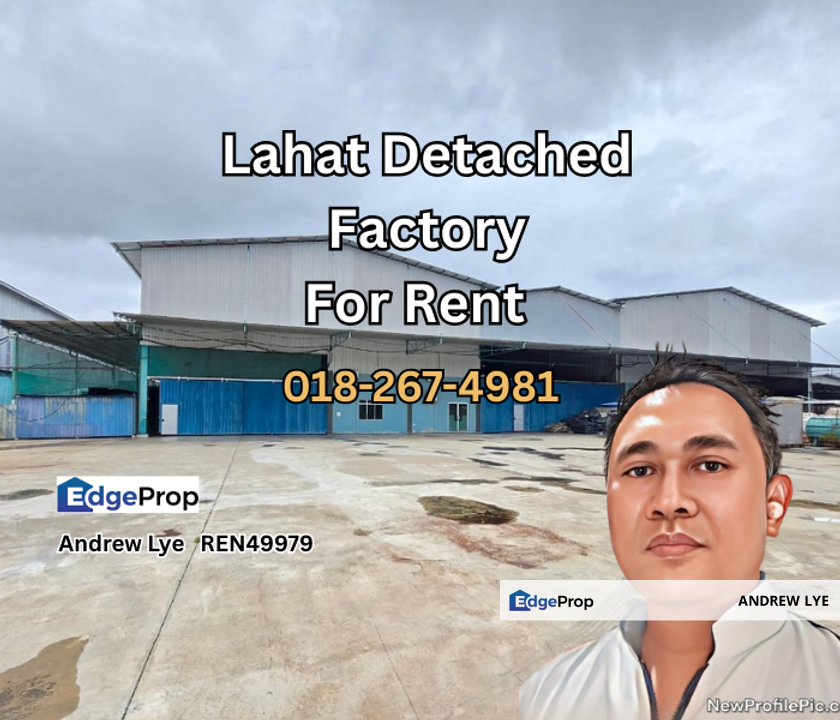 Lahat Detached Factory For Rent, Perak, Menglembu