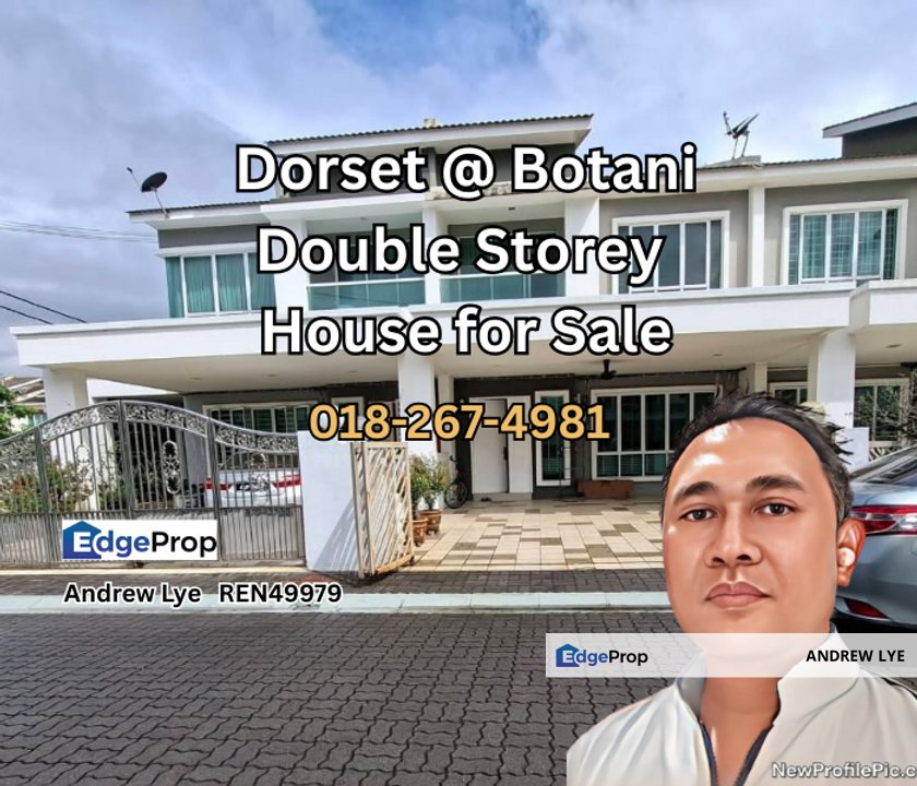 Dorset @ Botani Double Storey House for Sale , Perak, Ipoh