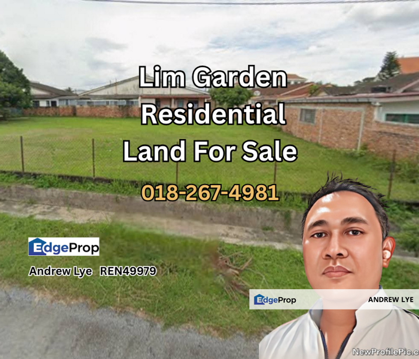 Lim Garden Residential Land For Sale , Perak, Ipoh