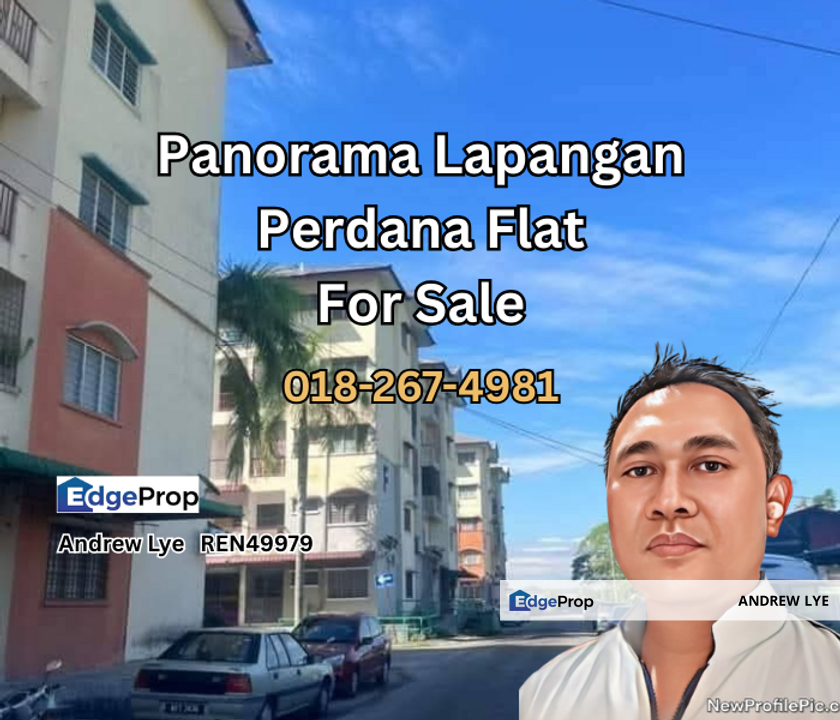 Panorama Lapangan Perdana Flat for Sale , Perak, Ipoh