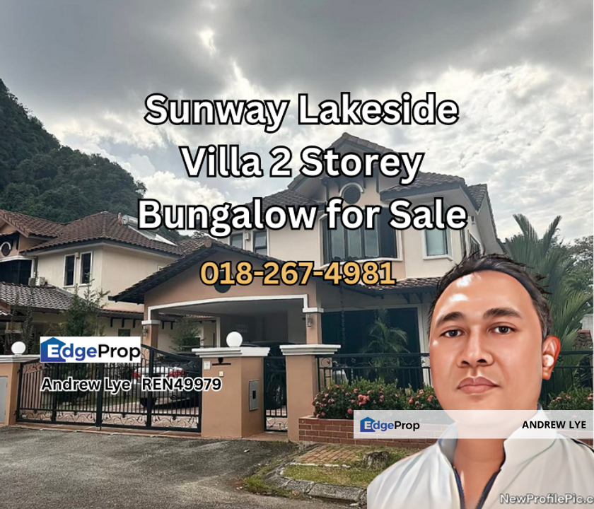 Sunway Lakeside Villa 2 Storey Link Bungalow for Sale , Perak, Sunway City