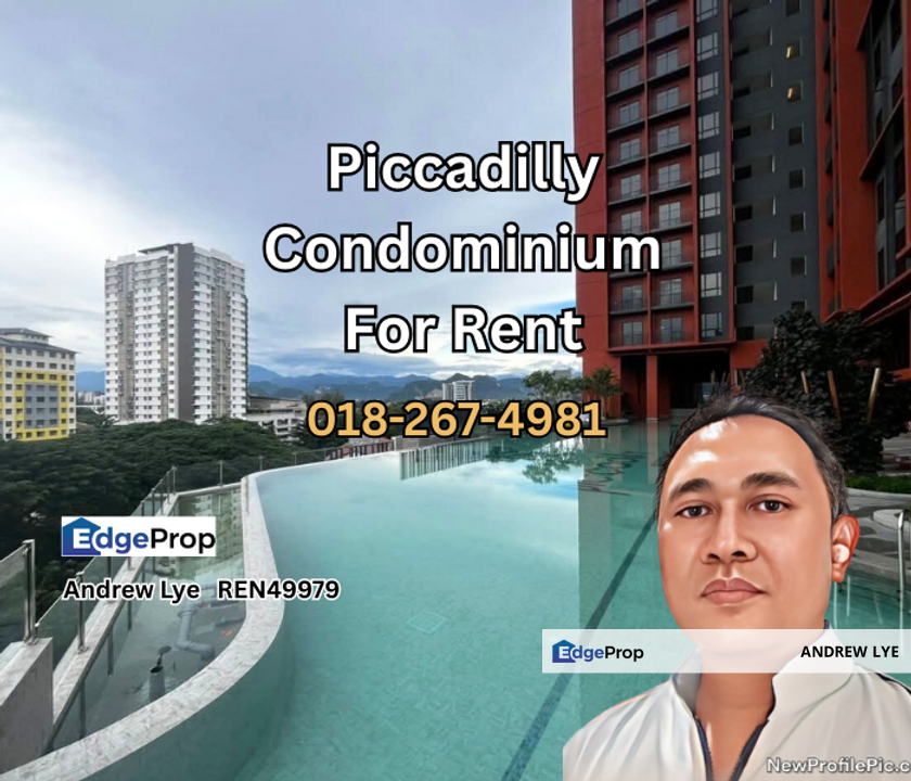 Piccadilly Condominium Greentown Fully Furnished For Rent , Perak, Ipoh