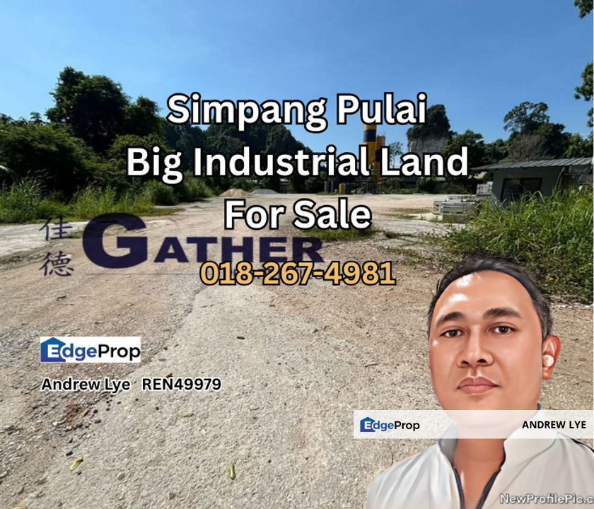 Simpang Pulai Industrial Land For Sale 1.87Acres, Perak, Ipoh